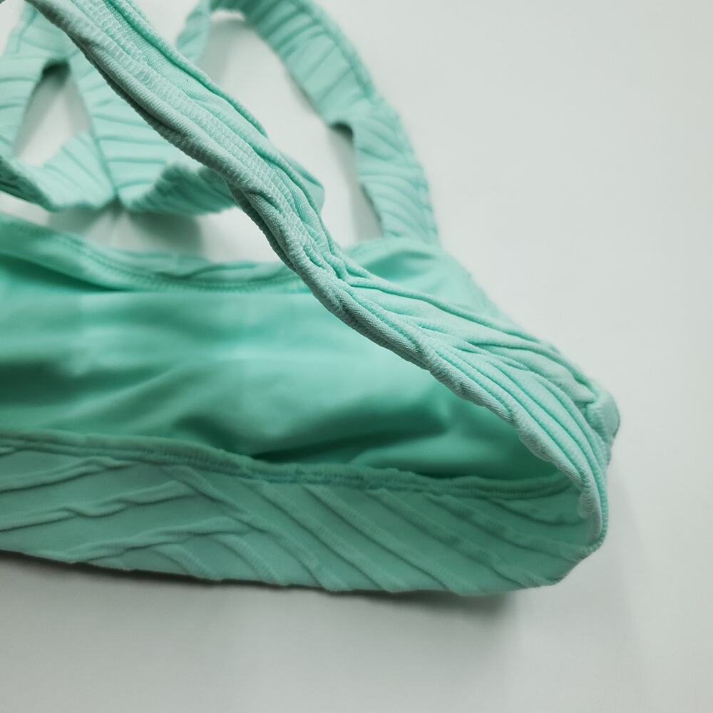 Fresh Water Crop Bikini Top by Seafolly Size 4 - Picture 8 of 9